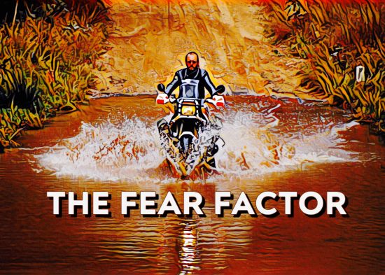 Sam Manicom. The Fear Factor poster.
